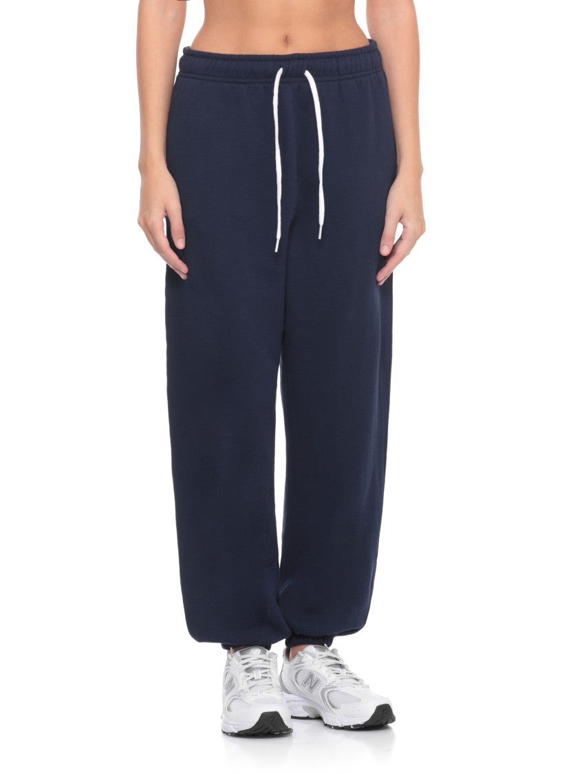 Polo Ralph Lauren Relaxed-Fit Blue Cotton Pants With Iconic Pony Emblem
