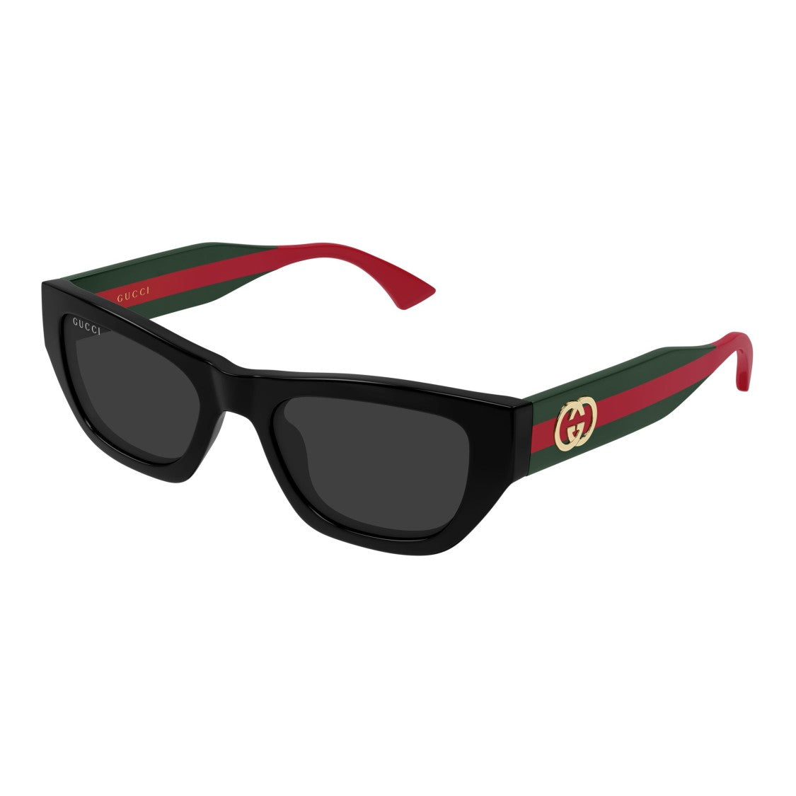 Gucci Gg2116s Bold Rectangular Sunglasses