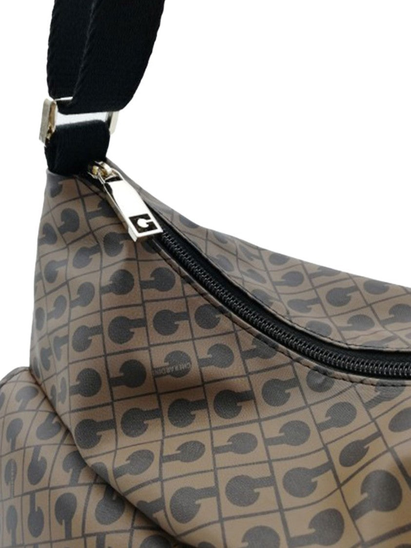 Gherardini Medium Leather Accent Multi-Pocket Satchel