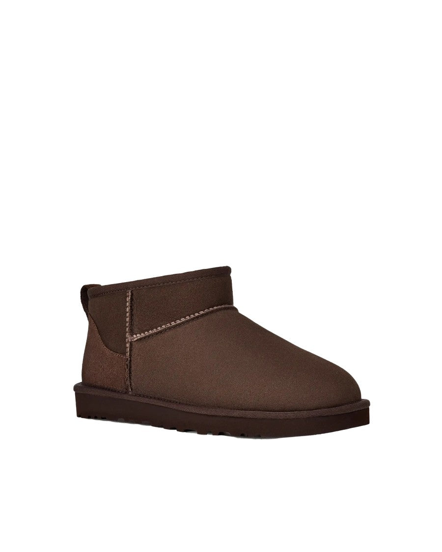 Ugg Dusted Cocoa M Classic Ultra Mini Suede Ankle Boots