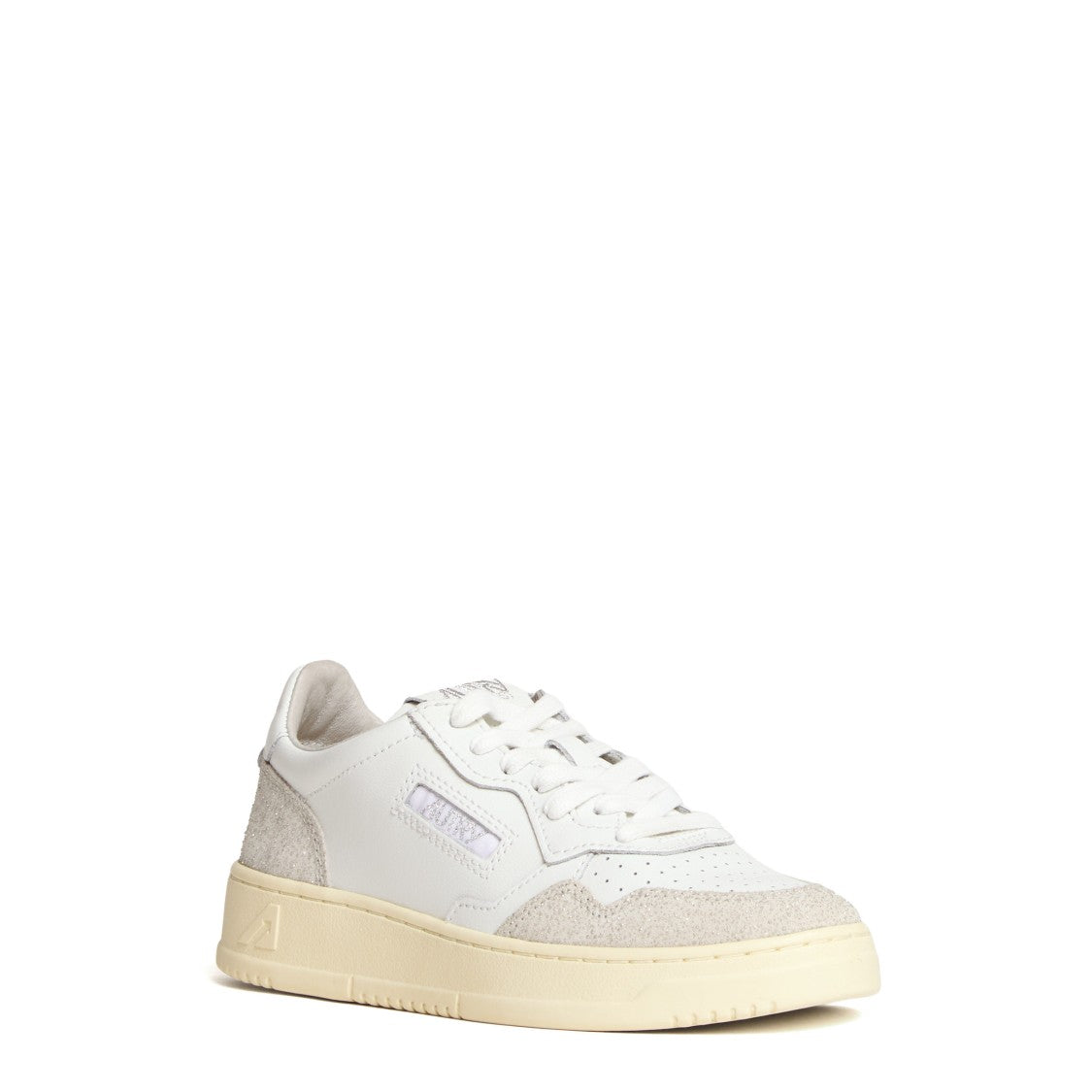 Autry Soft Leather Suede Medalist Low Sneakers