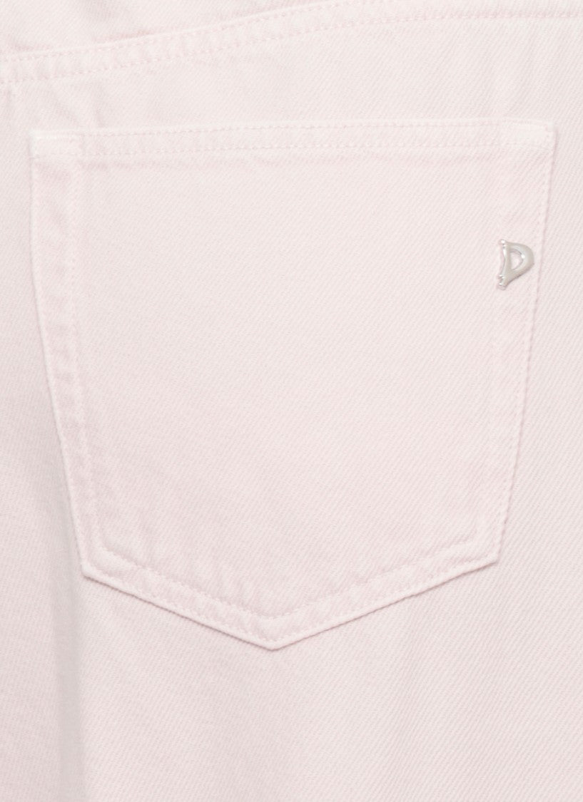 Dondup Pink Dakota Cotton Jeans