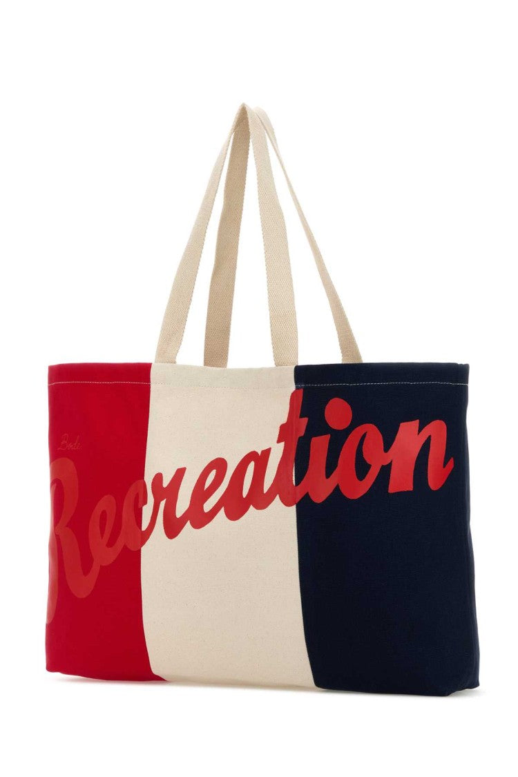 Bode Embroidered Canvas Recreation Shopping Bag