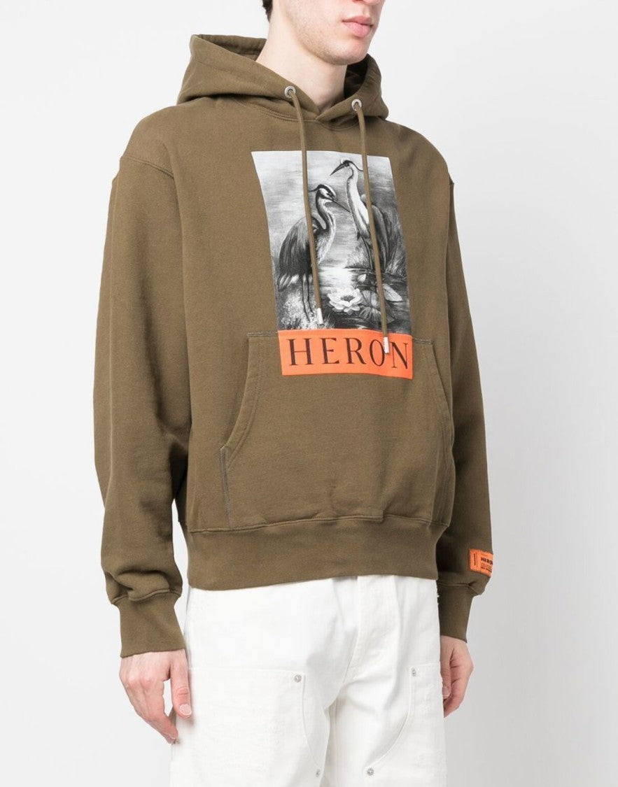 Heron Preston Heron Bw Logo Hoodie