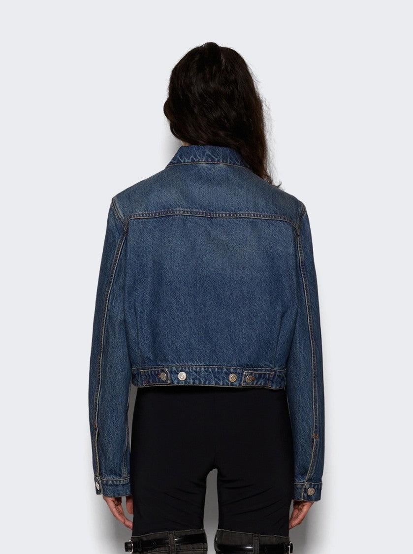 Coperni Denim Workwear Jacket Blue Vintage