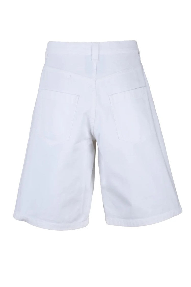 Moschino Couture Cotton Shorts - White