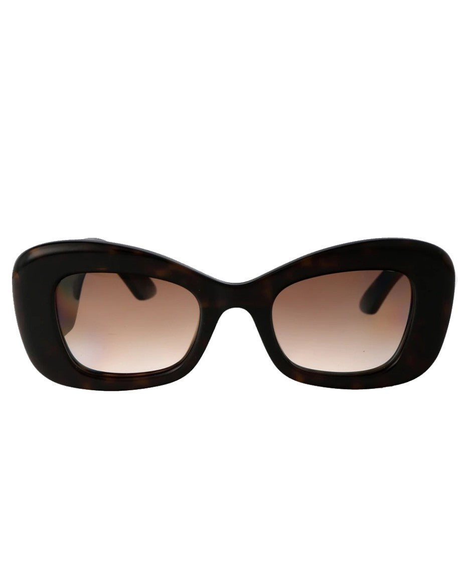 Alexander Mcqueen Oversized Cat-Eye Sunglasses