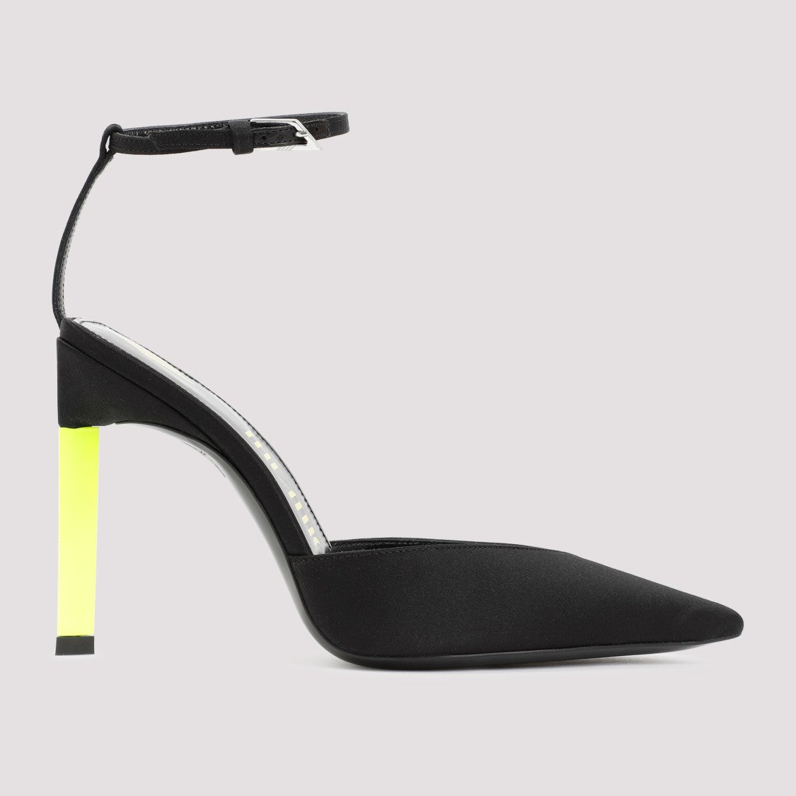 The Attico Black And Yellow Perine Pump