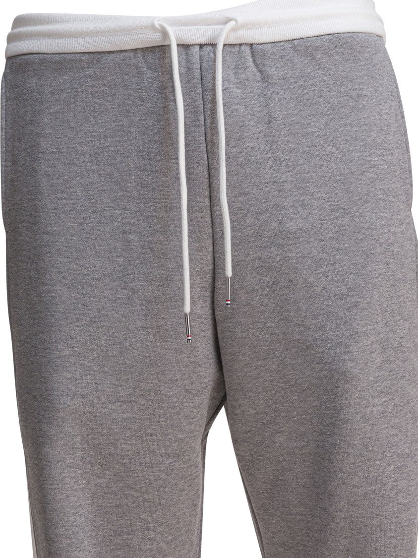 Thom Browne Engineered 4-Bar Grey Sweatpants