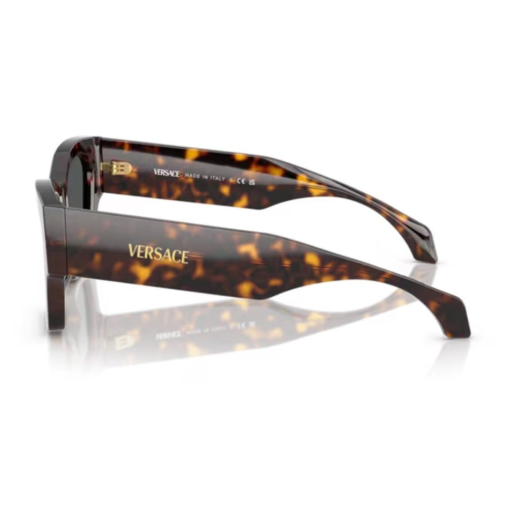 Versace 0Ve4492u Signature Havana-Patterned Acetate Sunglasses