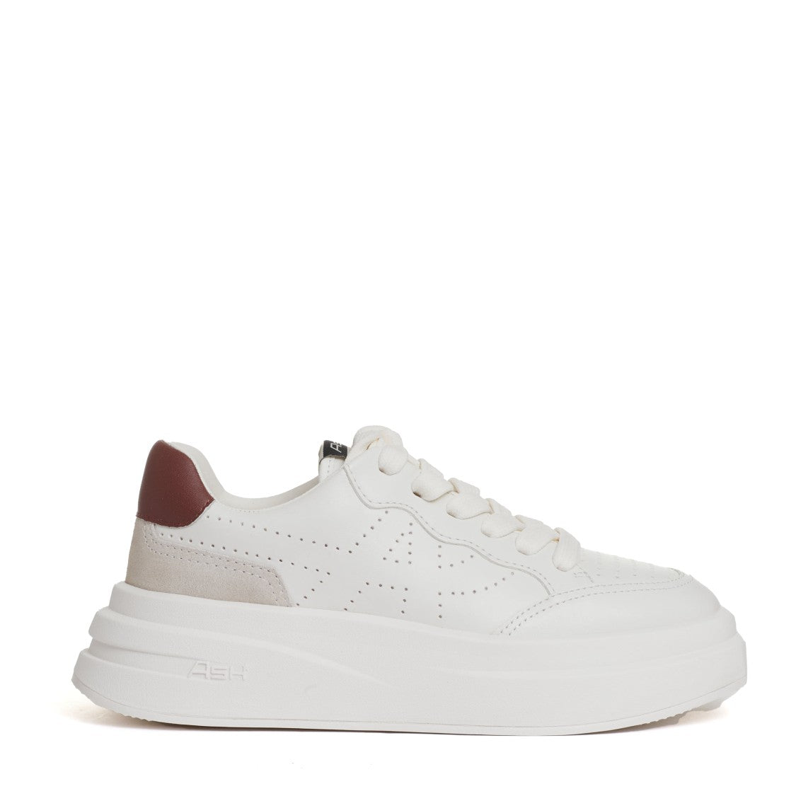 Ash White Leather Impulse Sneakers