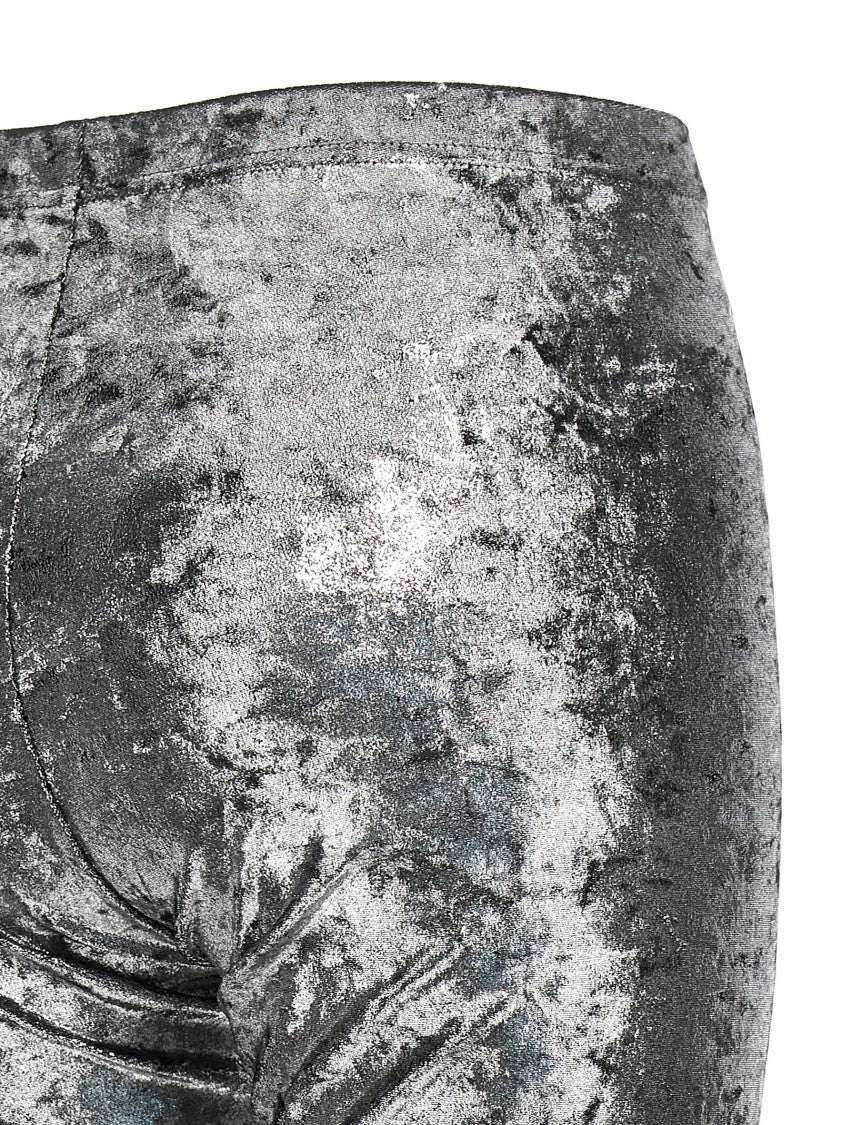Junya Watanabe Lamé Effect Stretch Leggings