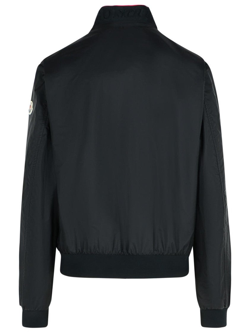 Moncler Reppe' Black Polyamide Jacket