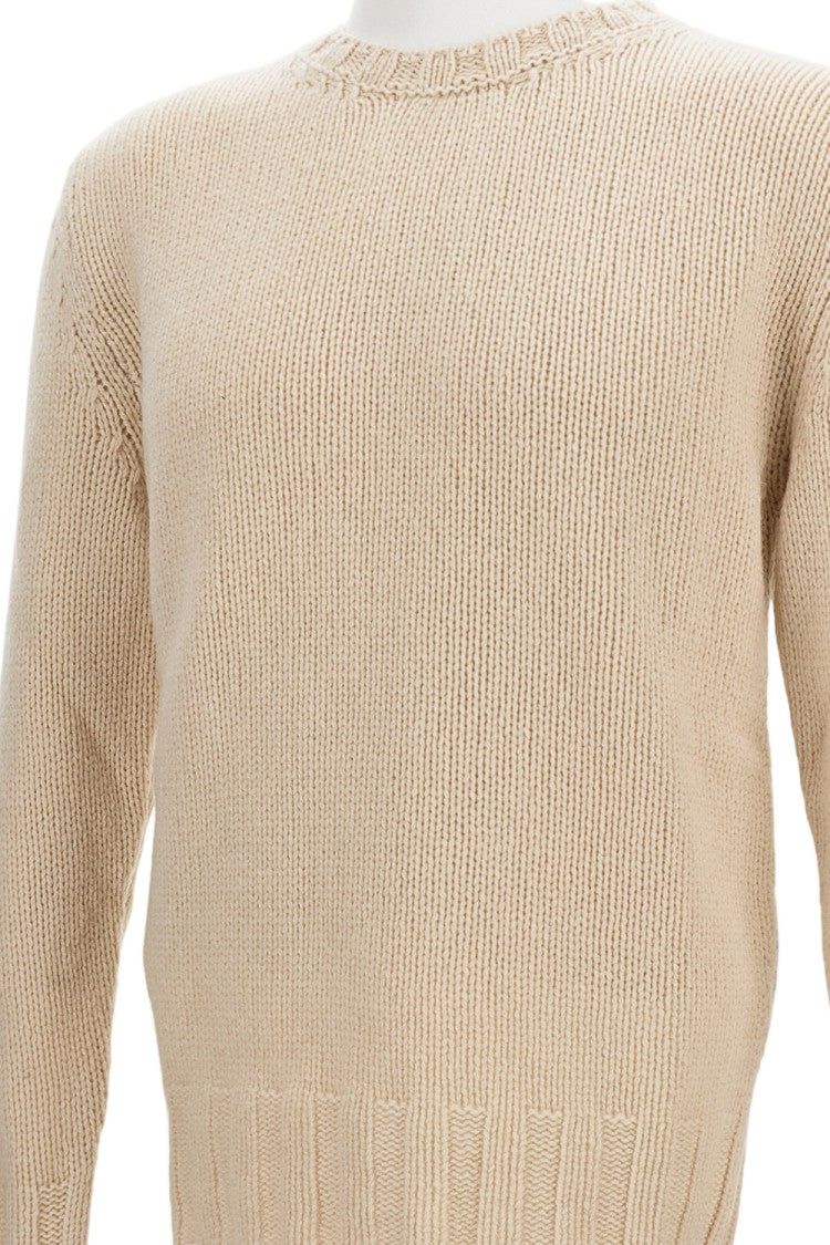 Customer Lovers Brushed Virgin Wool Crew Neck Sweater