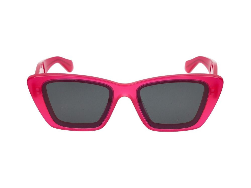 Azzedine Alaïa Sunglasses Aa0070s 003 Fuchsia Fuchsia Grey 57/17/140