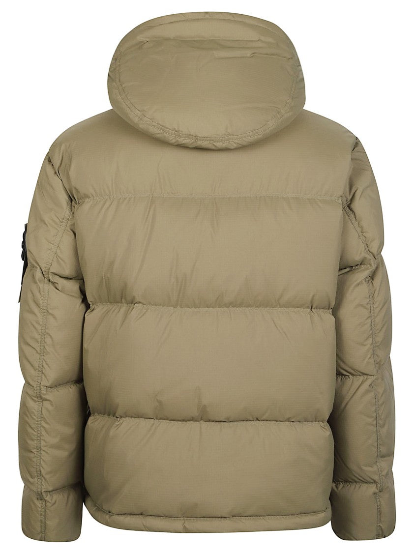 Stone Island Rds Padded Quilted Hooded Down Jacket