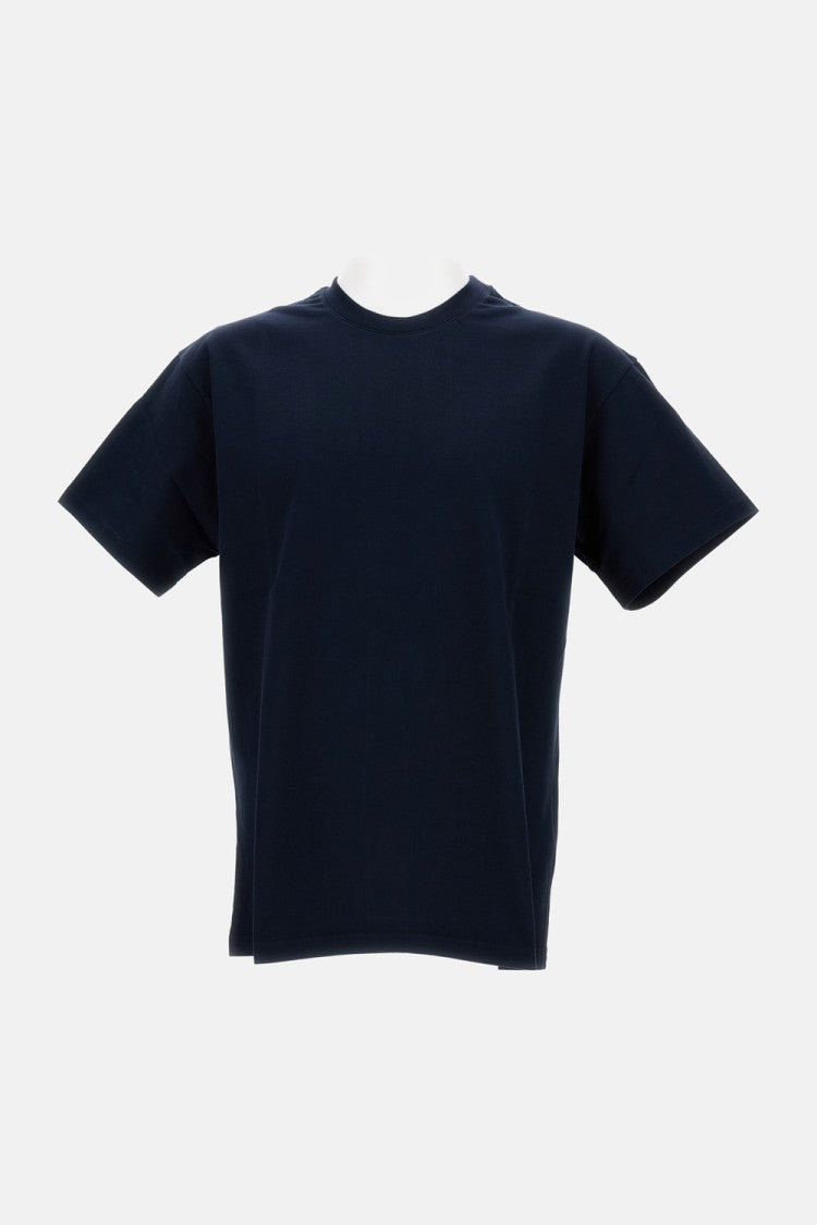 Givenchy Crewneck Cotton T-Shirt With Striking Back Print