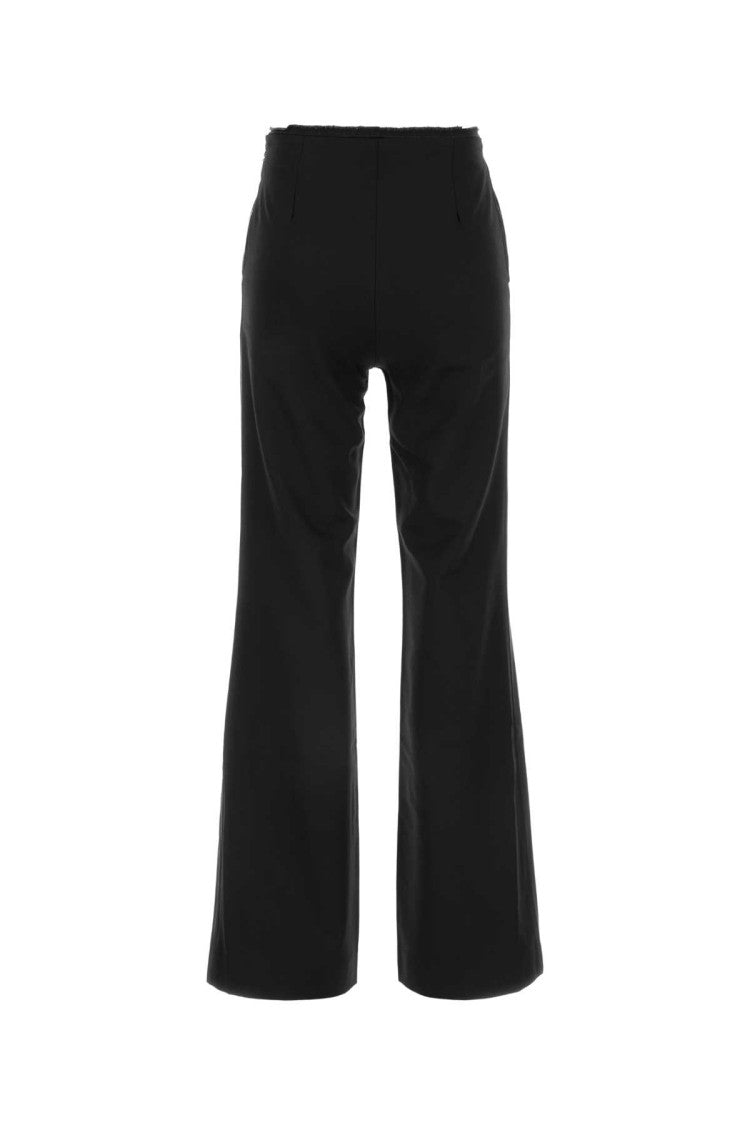Diesel Black Polyester Blend P-Lumys Pant