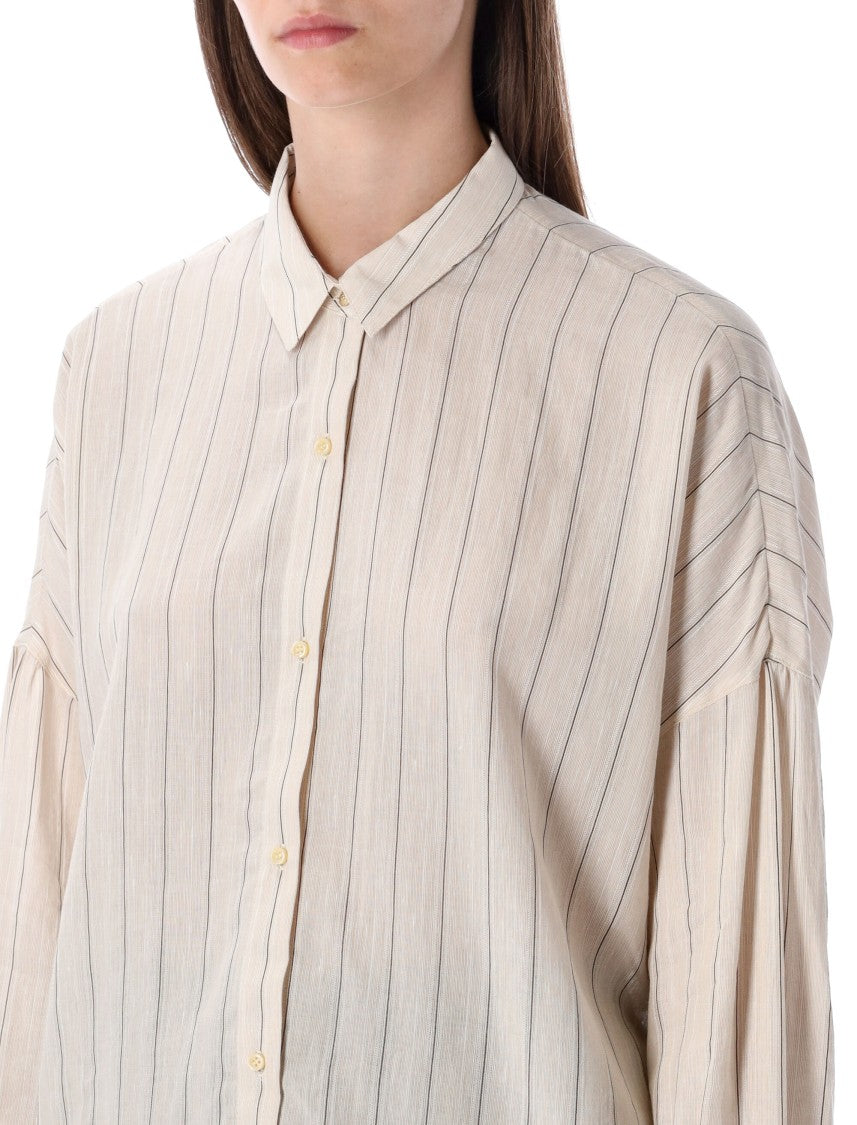 Sessùn Striped Cotton Lawn Shirt