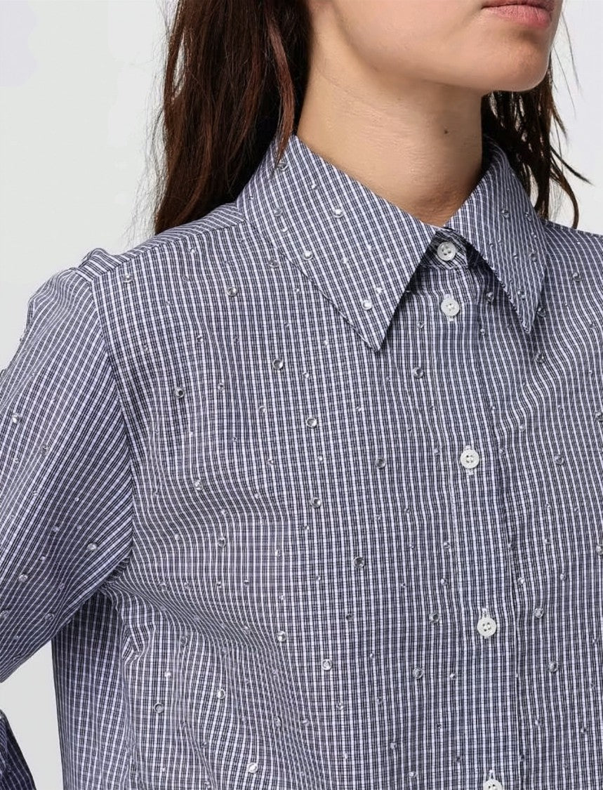 Liu Jo Rhinestone Appliqués Shirt
