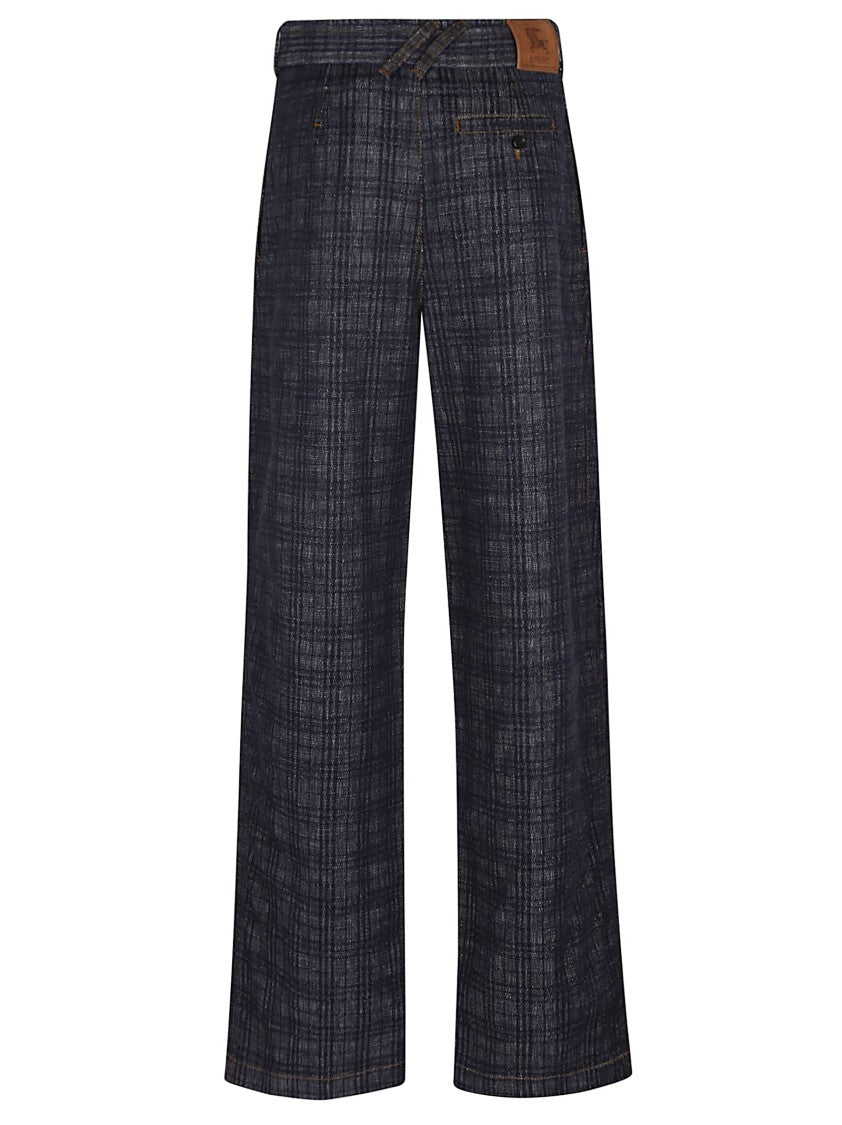 Burberry Wide-Leg Denim Jeans