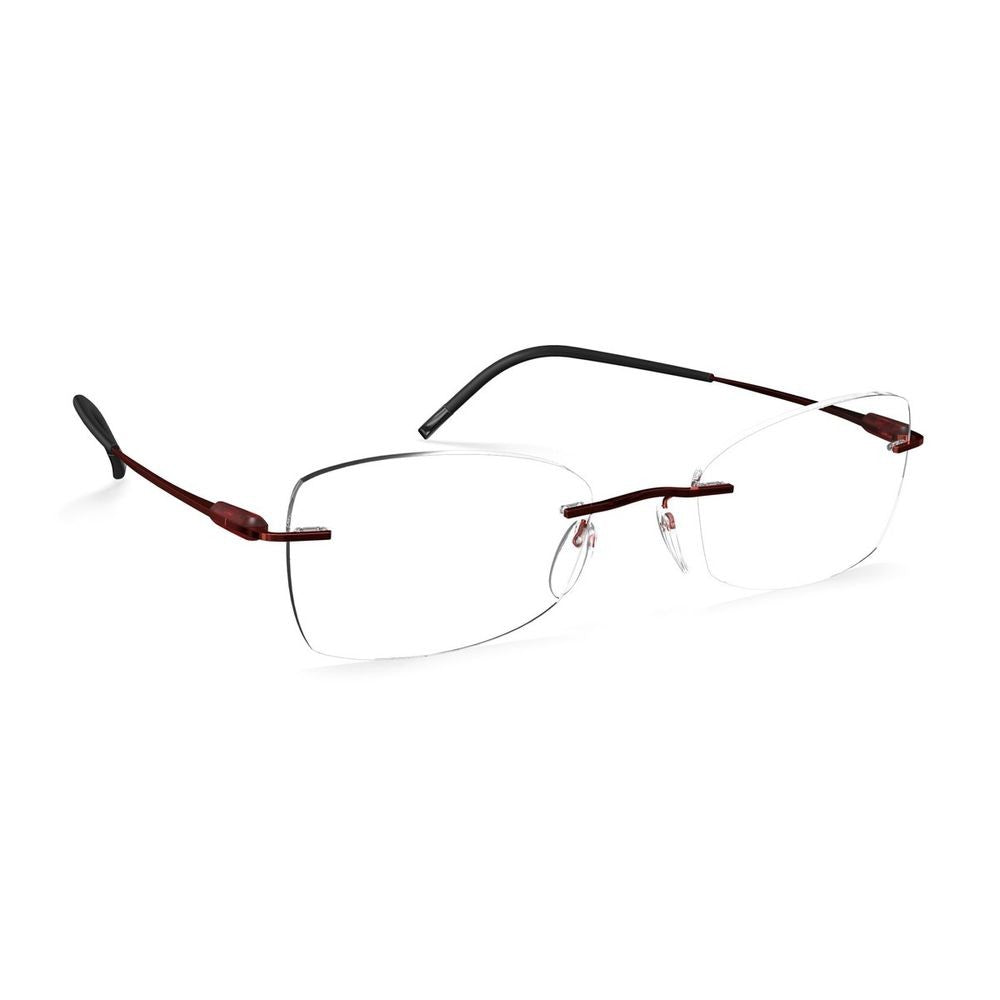 Silhouette 5561/Hc Rimless Titanio Sunglasses With Sculptural Design