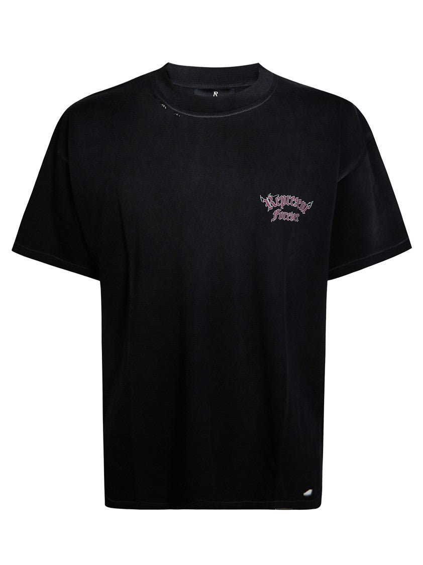 Represent Black Duality Graphic T-Shirt