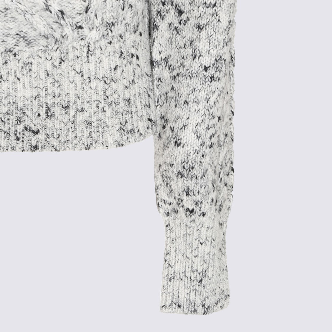 Isabel Marant Étoile Textured Knit Sweater With Button Detail And Ribbed Finish