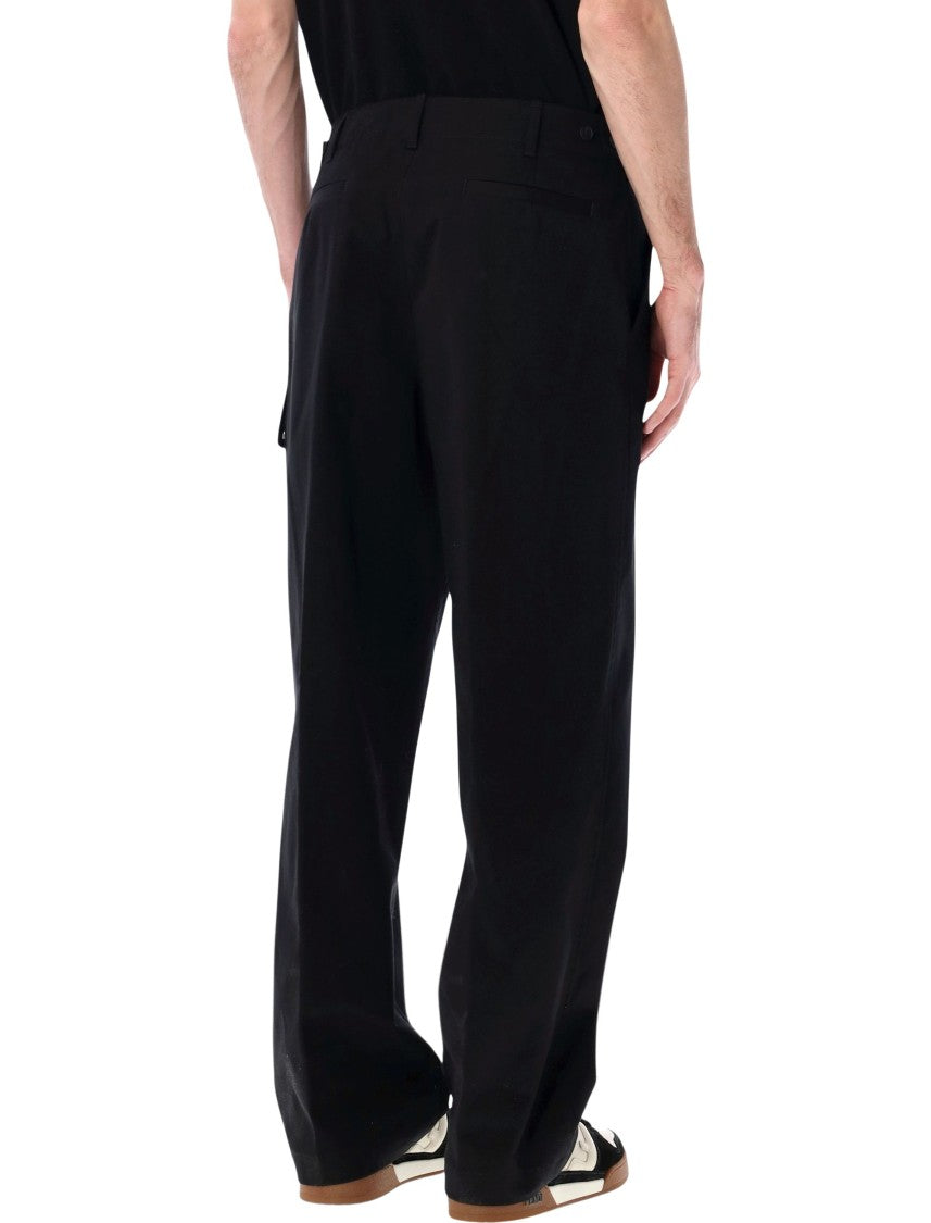 Fendi Gabardine Cargo Trousers