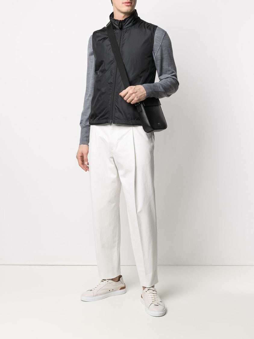 Aspesi Sleek Sleeveless Jacket With High Collar