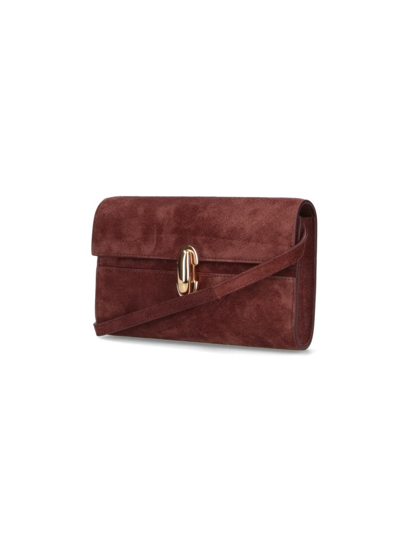 Savette Structured Brown Handbag With Clean Lines