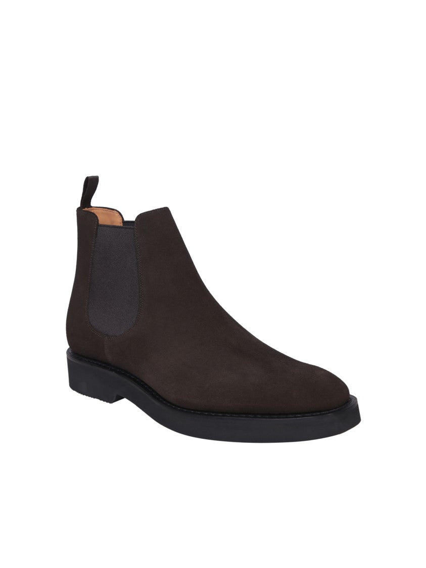 Church's Elegant Brown Calf Leather Boots