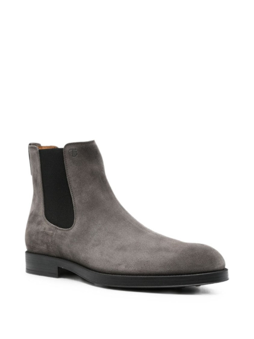 Tod's Suede Chelsea Elastic Boots