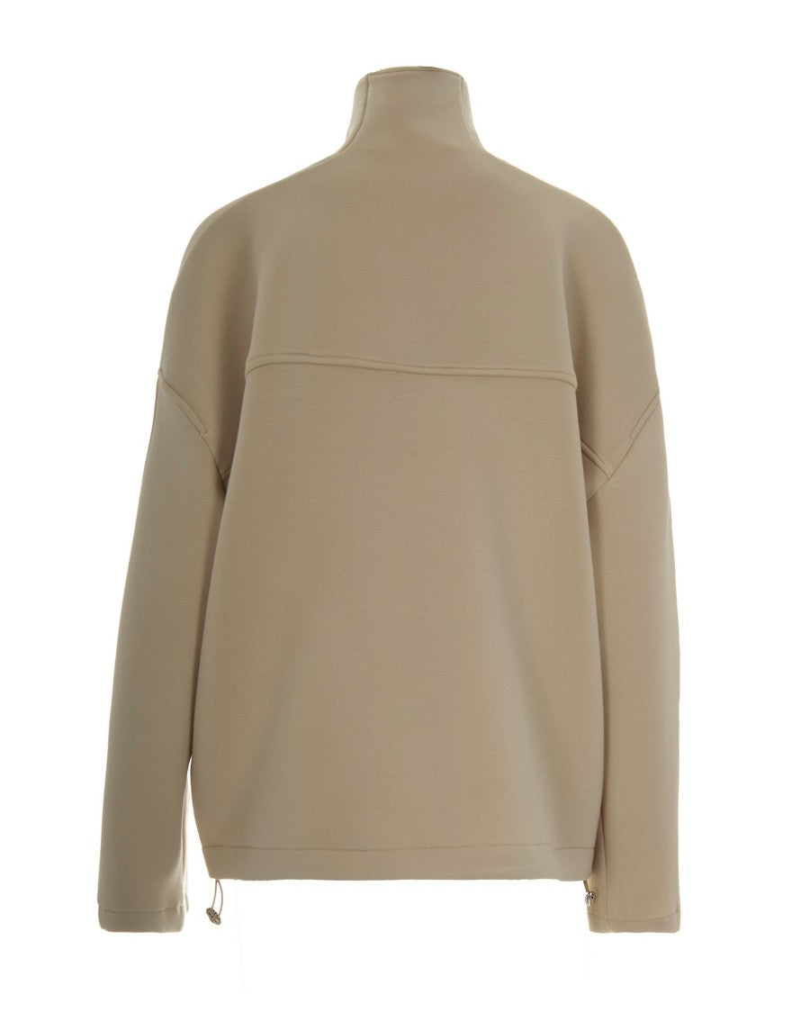 Remain Soft Zipped Jacket – Beige