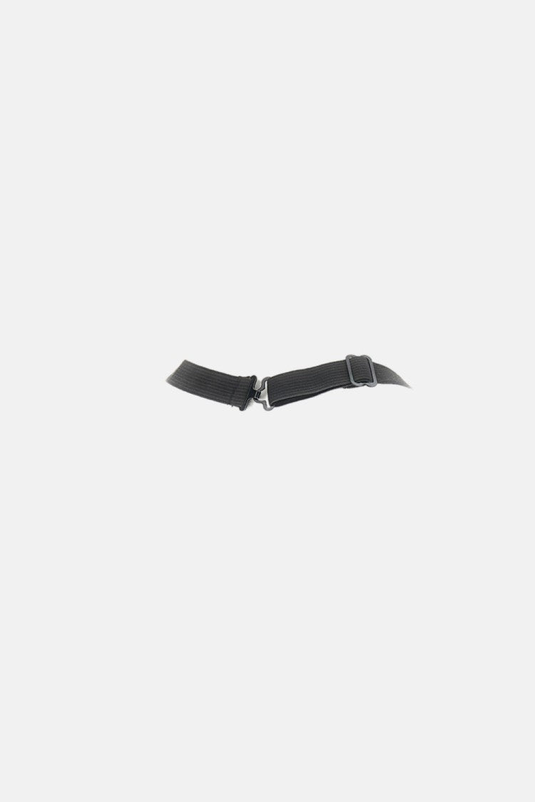 Parosh Black Sequin Embellished Fabric Tie
