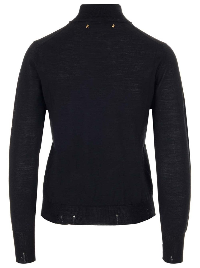 Golden Goose Classic Knit Turtleneck Sweater In Luxurious Merino Wool