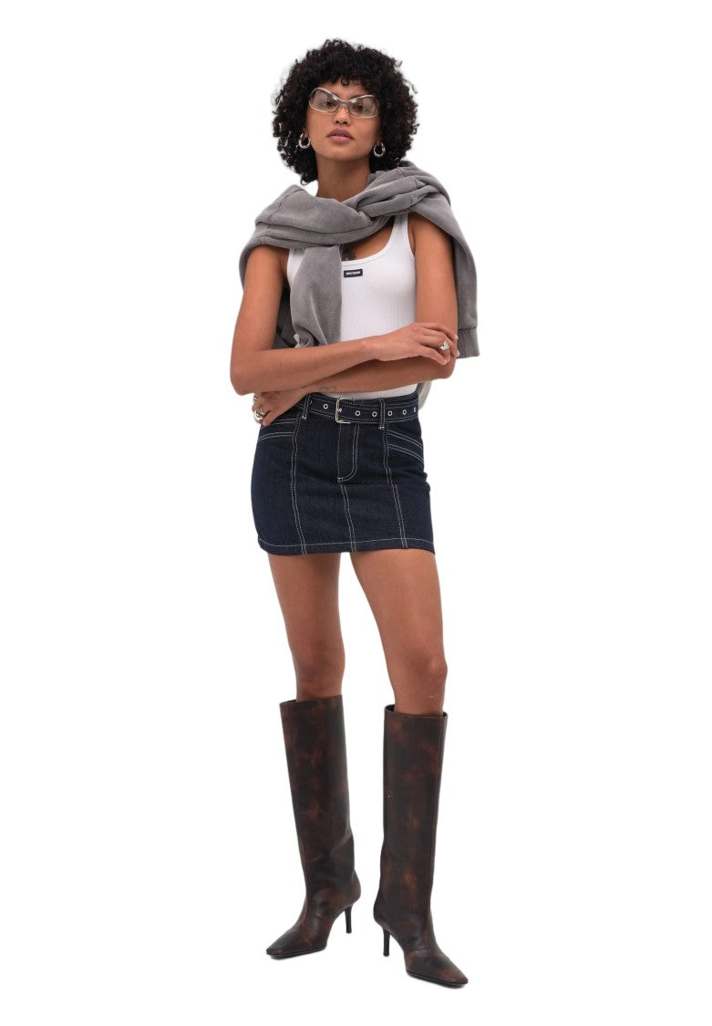 Wrstbhvr Leandra Denim Skirt