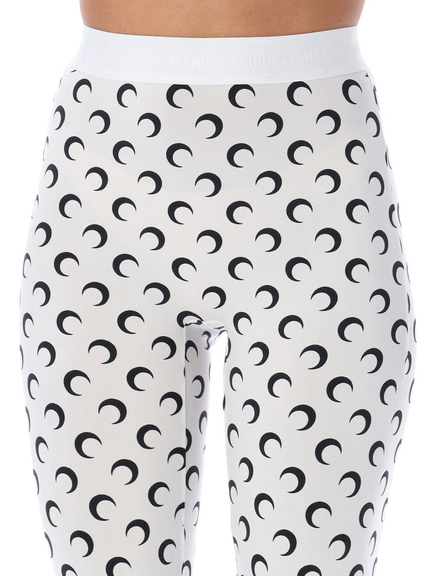 Marine Serre All-Over Moon Print Leggings