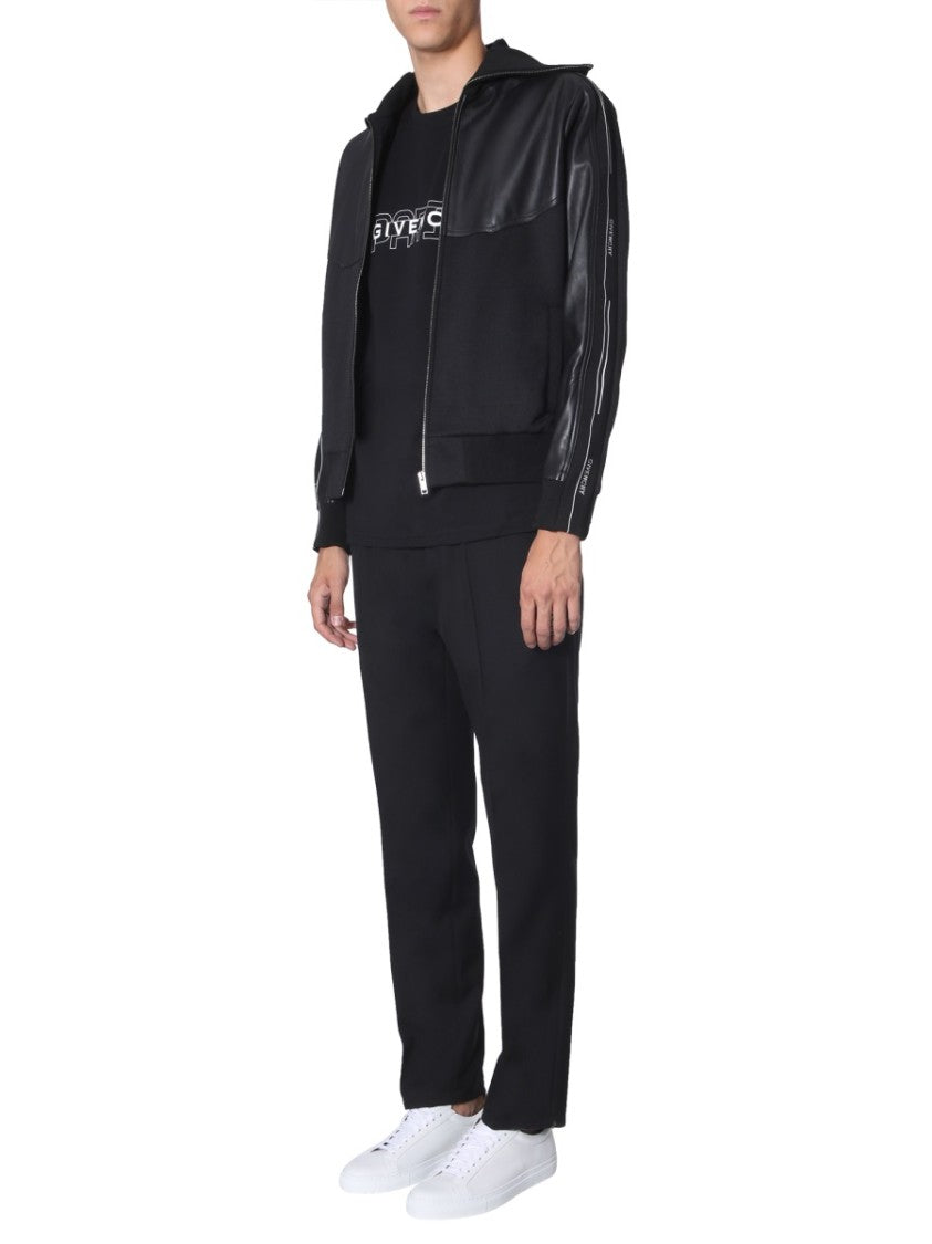 Givenchy Hooded Casual Jacket With Logo Detailing