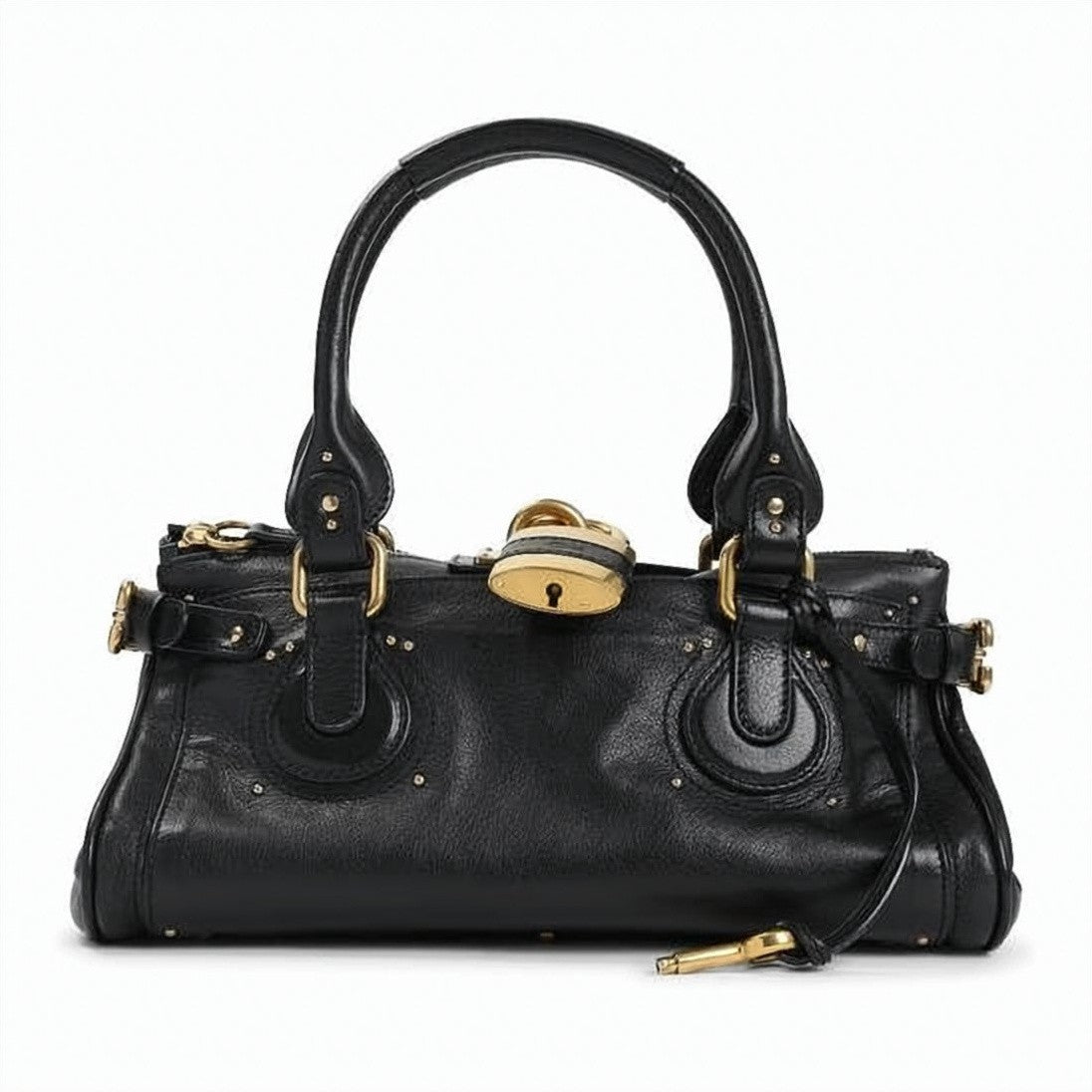 Chloé Smooth Leather Shoulder Bag With Gold-Tone Hardware