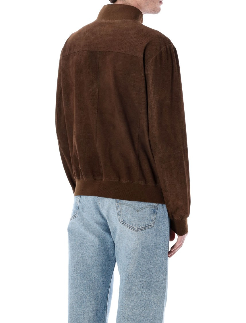 Sword Sword 6.6.44 Perforated Suede Jacket