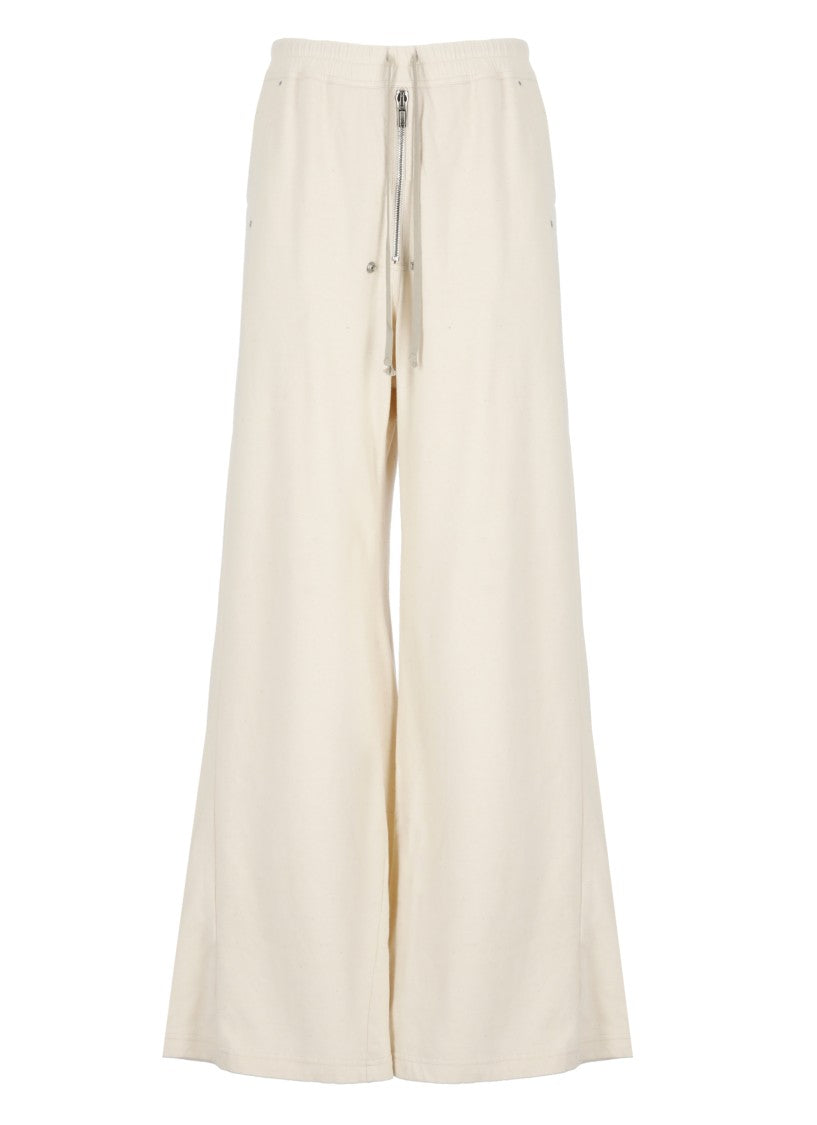 Drkshdw By Rick Owens Ivory Cotton Pants