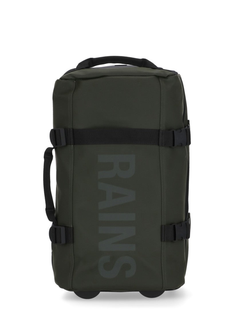 Rains Green Texel Cabin Waterproof Trolley