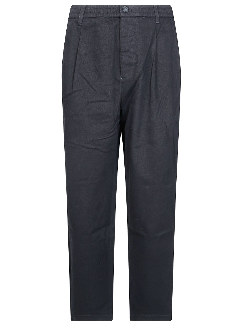 Maison Kitsuné Elasticated Pleated Formal Pants
