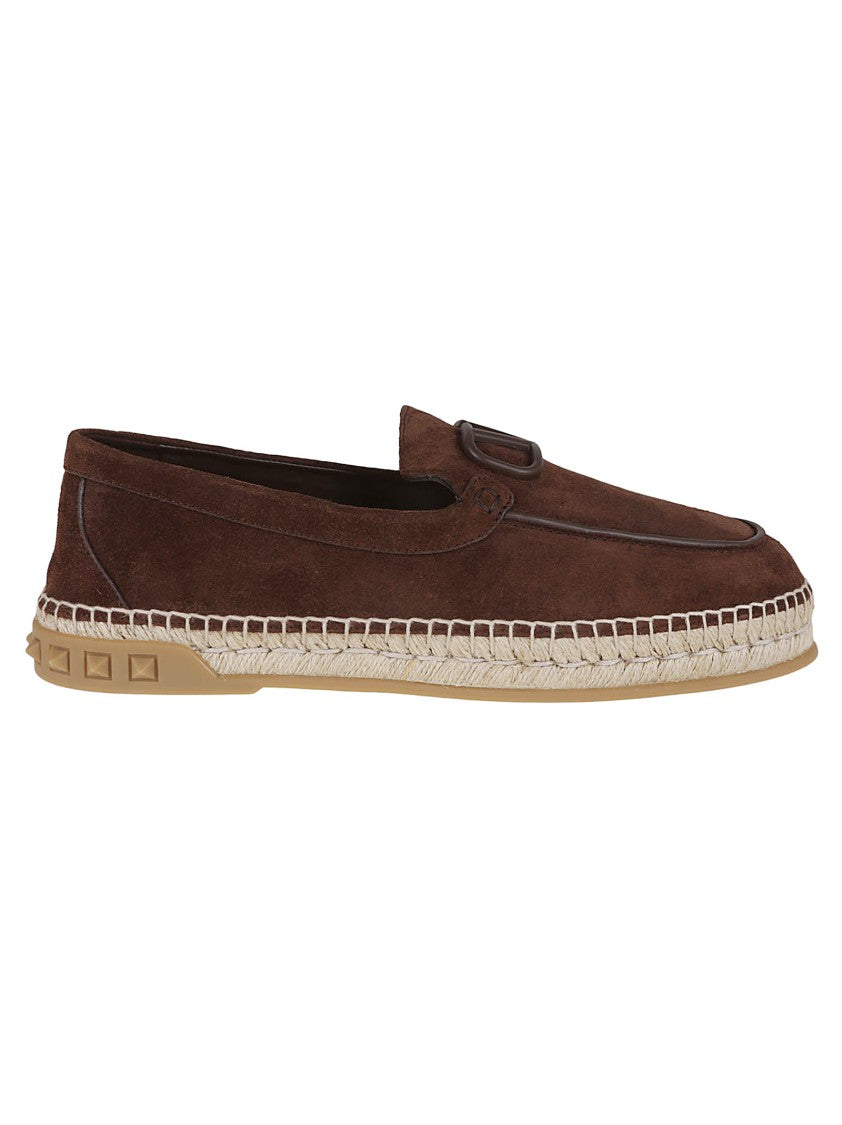 Valentino Brown Crust Espadrilles