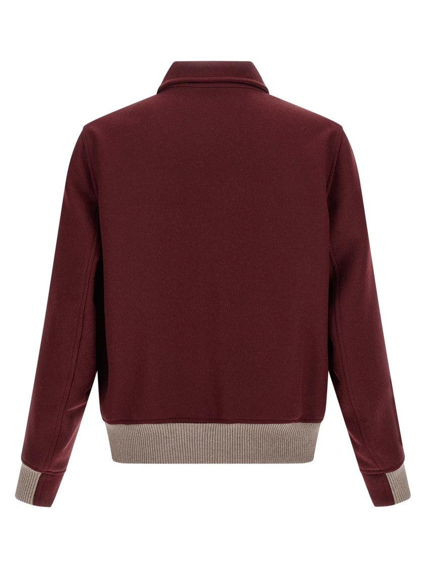 Brunello Cucinelli Wool Bomber Jacket