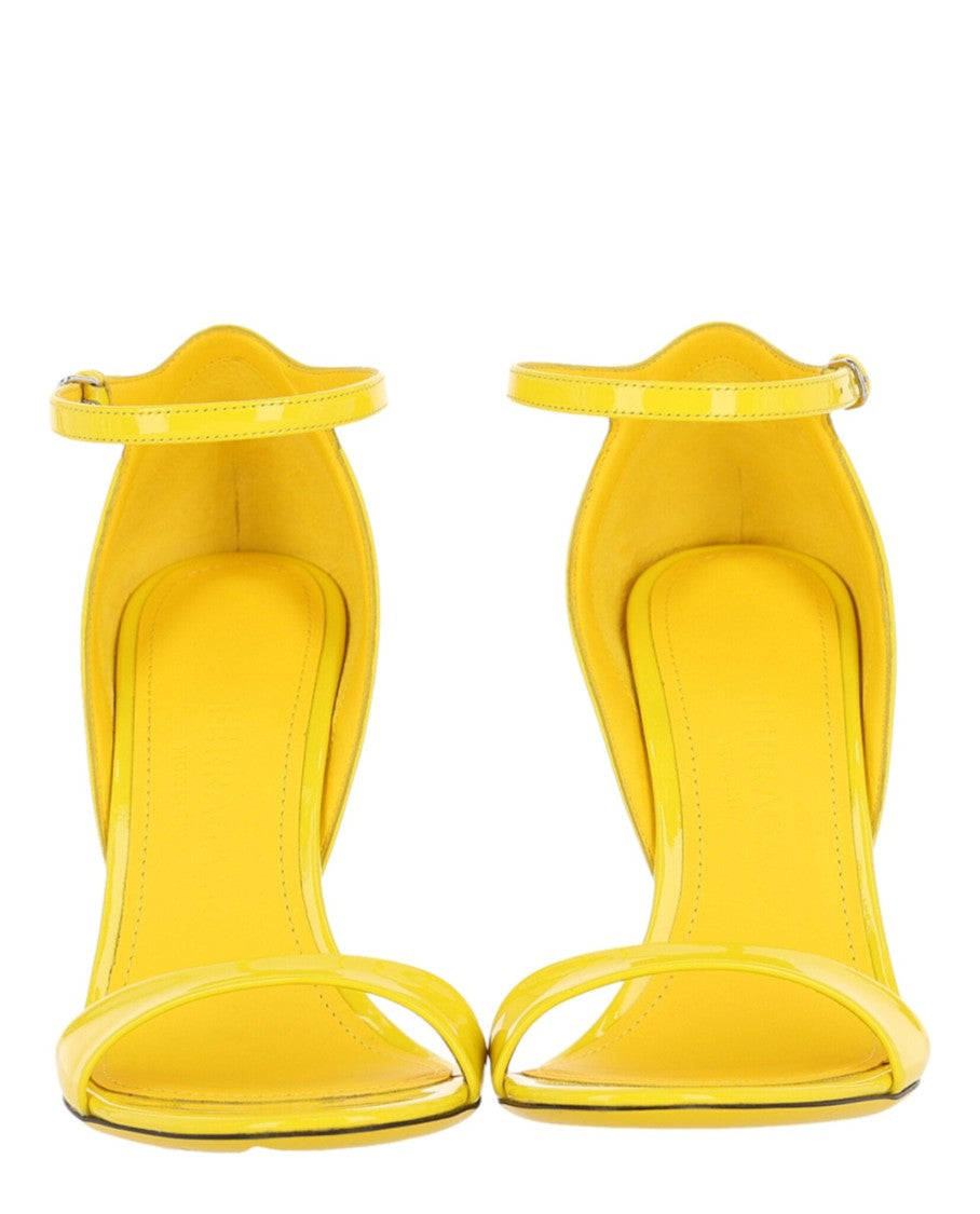 Ferragamo Vidette Patent Leather Wedge Sandals