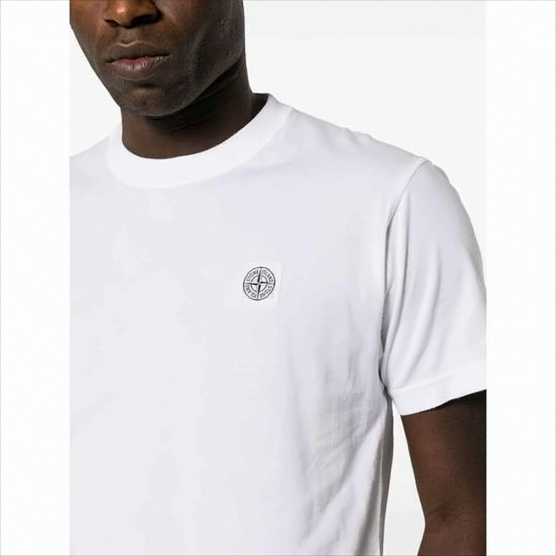 Stone Island Short-Sleeve Cotton T-Shirt