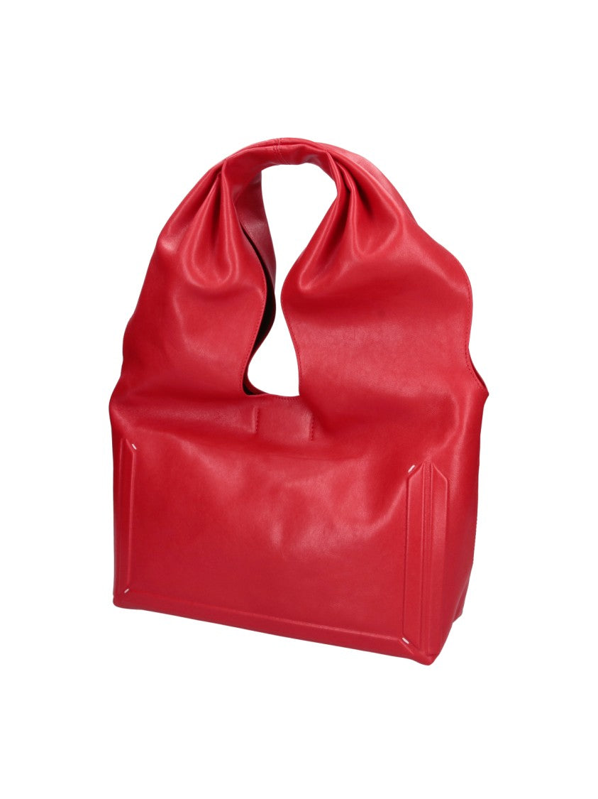 Maison Margiela Red Box Structured Leather Shoulder Bag