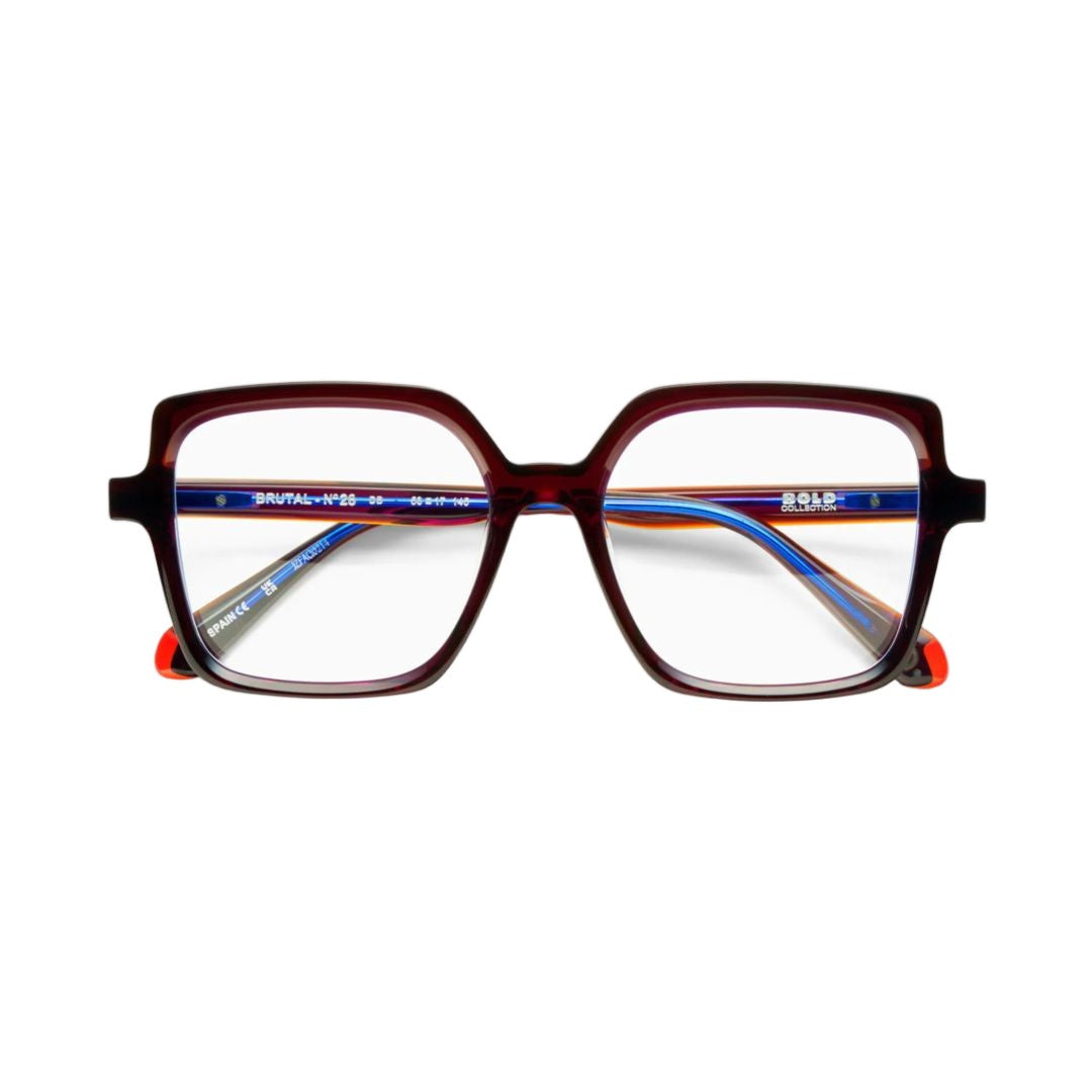 Etnia Barcelona Brutal No.28 Oversized Square Frame Eyeglasses With Artistic Accents